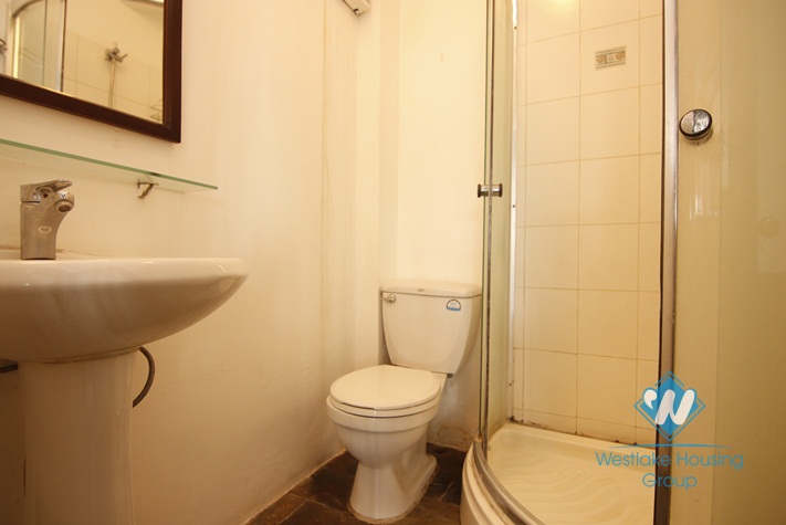 01 bedroom apartment for rent in Truc bach area, large balcony view to the lake, Ba Dinh, Hanoi